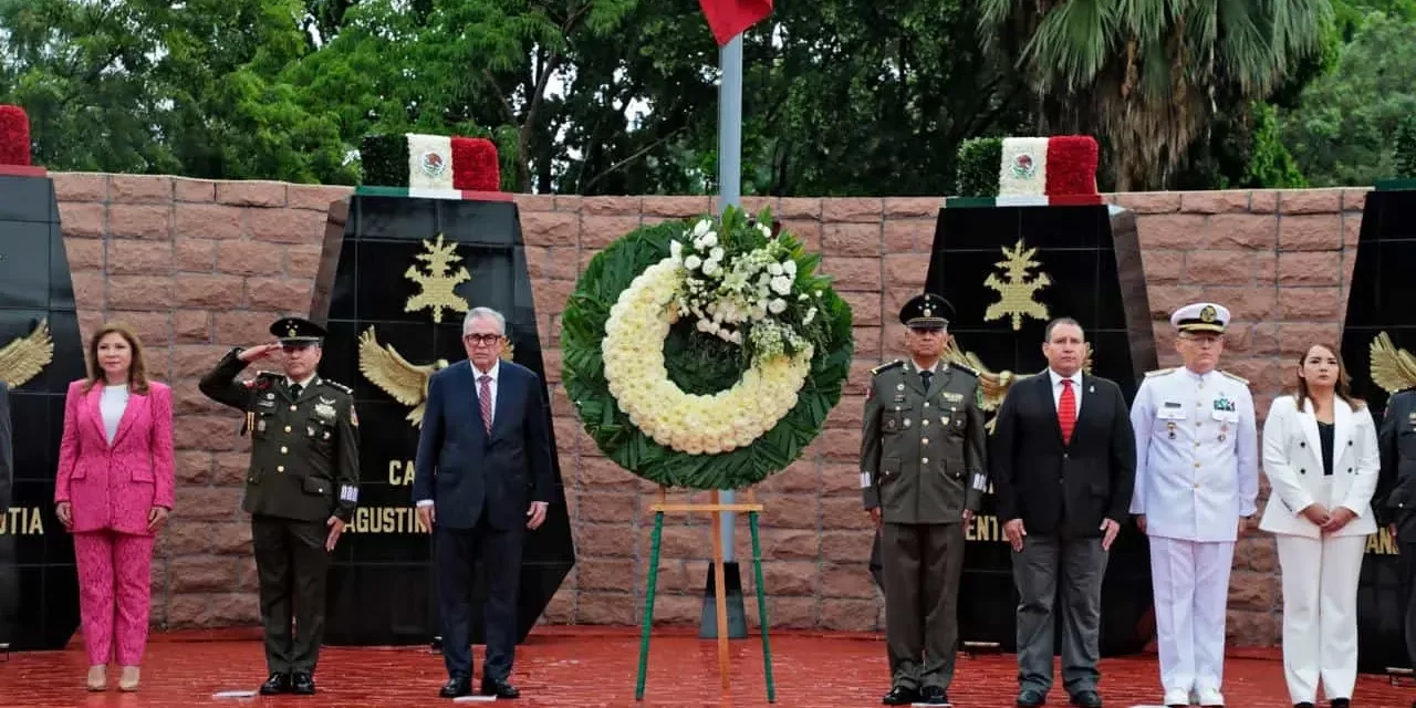 CEREMONIA POR EL 177 ANIVERSARIO DE LA GESTA HEROICA DE LOS NIÑOS HÉROES DE CHAPULTEPEC