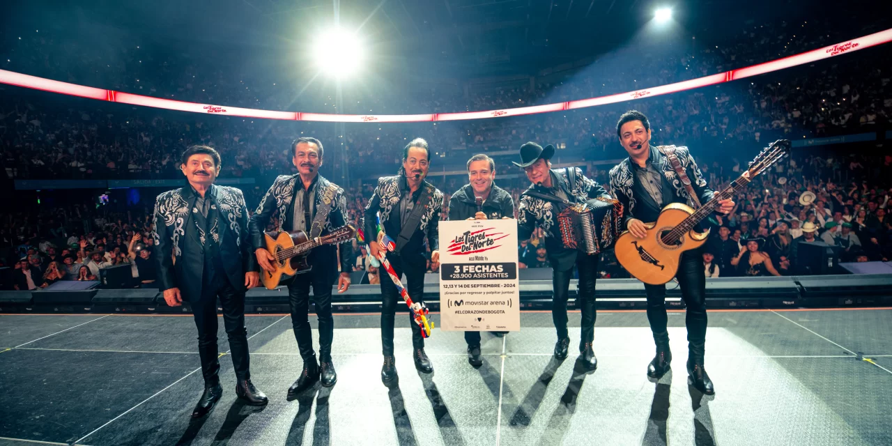 ¡LOS TIGRES DEL NORTE, TRIUNFAN EN BOGOTÁ!