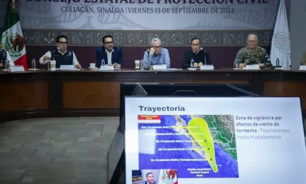 CULIACÁN ESTÁ PREPARADO CON PROTOCOLOS Y ALBERGUES ANTE EMERGENCIA POR TORMENTA TROPICAL ‘ILEANA’