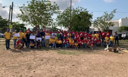 VOLUNTARIOS SE UNEN PARA REHABILITAR ESPACIOS PÚBLICOS EN CULIACÁN