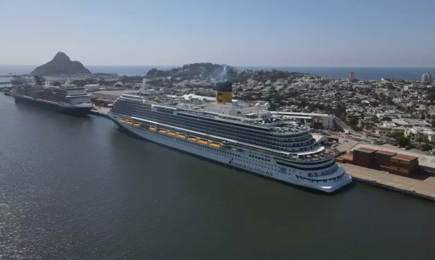 ARRIBAN A MAZATLÁN DOS CRUCEROS TURÍSTICOS CON 6,859 PASAJEROS