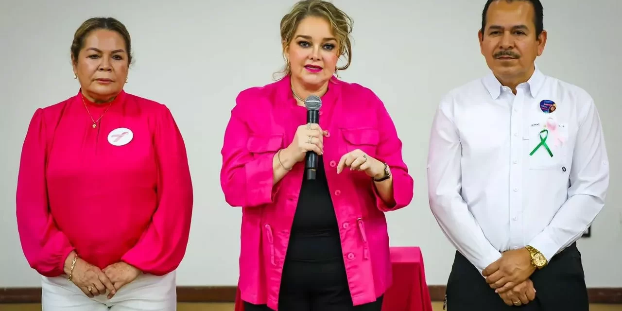 ASISTE ENEYDA ROCHA A LA CONFERENCIA “CÁNCER DE MAMA, DETECTAR Y PREVENIR”