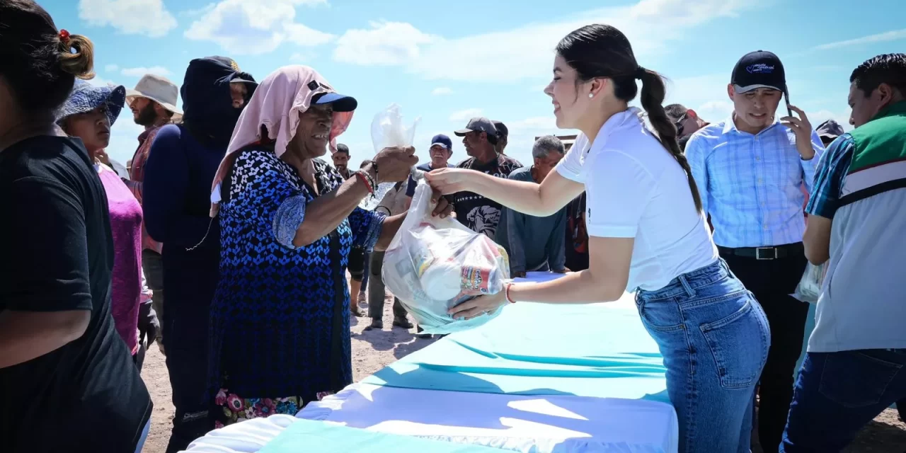 BRINDA DIF CULIACÁN APOYO ALIMENTARIO A FAMILIAS TRABAJADORAS DE RELLENO SANITARIO EN LA COLONIA BICENTENARIO