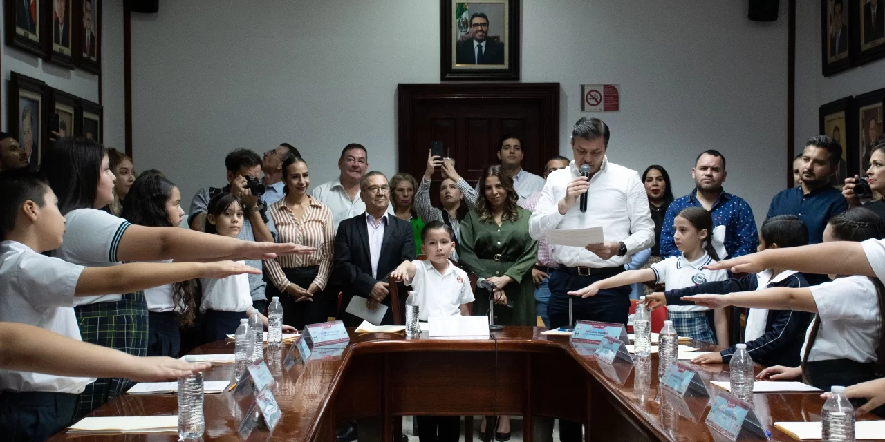 CELEBRAN EDICIÓN 2024 DEL CABILDO DE NIÑAS Y NIÑOS