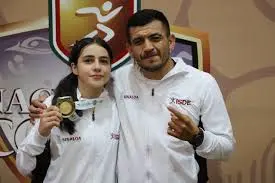 DESEA SUERTE DIRECTOR GENERAL A LA JUDOCA ANA LUCÍA, QUIEN PARTICIPARÁ EN SELECTIVO NACIONAL