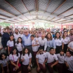 JUAN DE DIOS GÁMEZ ASISTE AL INICIO DE LAS ASAMBLEAS INFORMATIVAS BECA UNIVERSAL DE EDUCACIÓN BÁSICA «RITA CETINA»