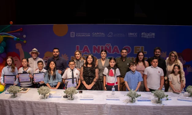 PREMIAN A LAS DIEZ MEJORES HISTORIAS DEL XIV CONCURSO DE LA NIÑA O NIÑO CRONISTA DE CULIACÁN