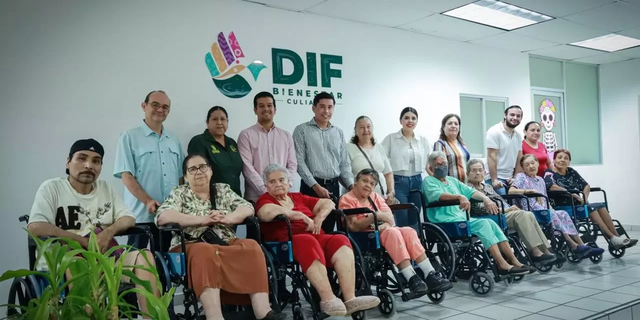 REALIZA DIF BIENESTAR, ENTREGA DE SILLAS DE RUEDAS A CULIACANENSES