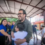 JUAN DE DIOS GÁMEZ VISITA ESCUELA PRIMARIA EN SANTA FÉ PARA ATENDER PETICIONES DE LA COMUNIDAD EDUCATIVA