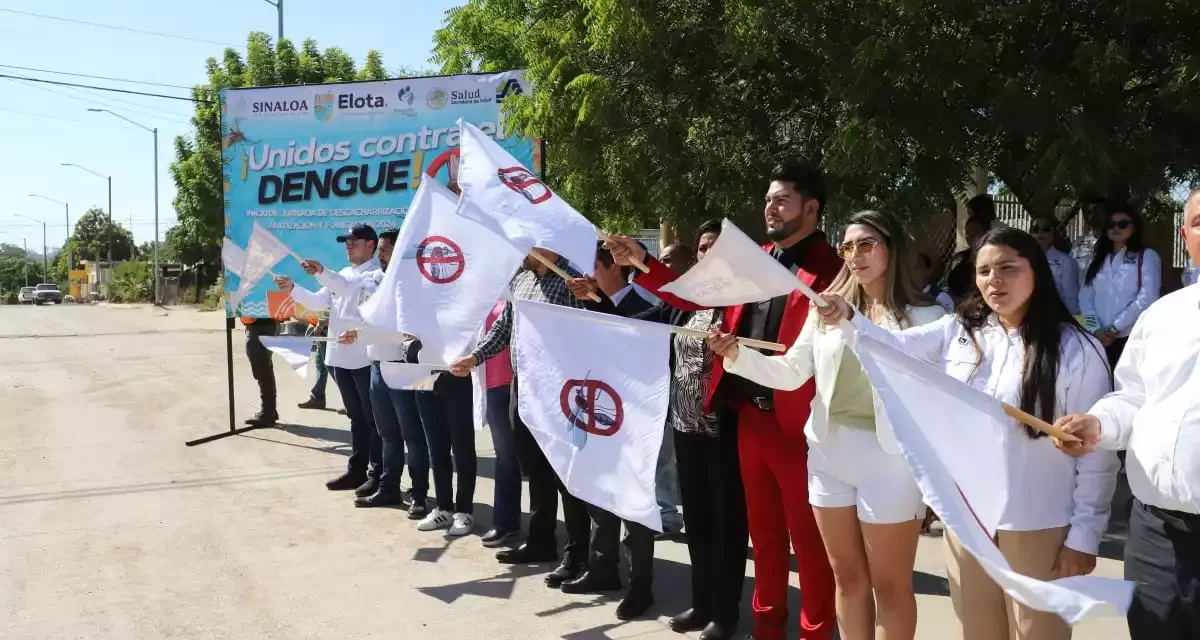 ARRANCAN CAMPAÑA DE DESCACHARRIZACIÓN EN ELOTA