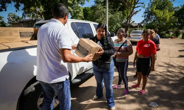 ENTREGA DIF SINALOA DESPENSAS EN COSTA RICA Y  SUS COMUNIDADES