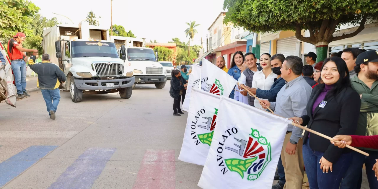 EL PRESIDENTE MUNICIPAL DE NAVOLATO CONTINÚA CON EL PROGRAMA «LIMPIEMOS HOY NAVOLATO»