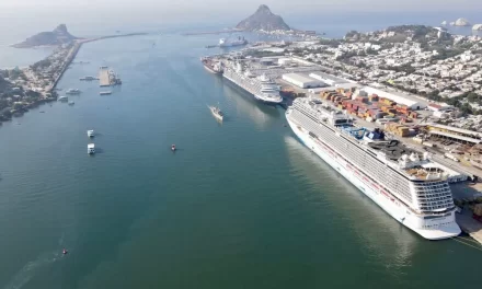 6,486 PASAJEROS LLEGAN HOY A MAZATLÁN EN 2 CRUCEROS TURÍSTICOS.