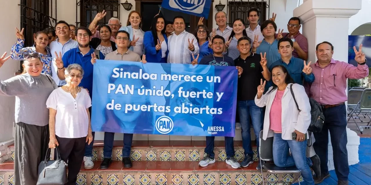 VANESSA VIZCARRA PROMETE RENOVAR Y FORTALECER AL PAN EN SINALOA DURANTE SU PRESIDENCIA