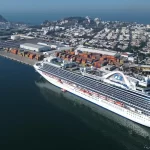 CON 3,056 PASAJEROS LLEGA EL CRUCERO TURÍSTICO “RUBY PRINCESS” A MAZATLÁN