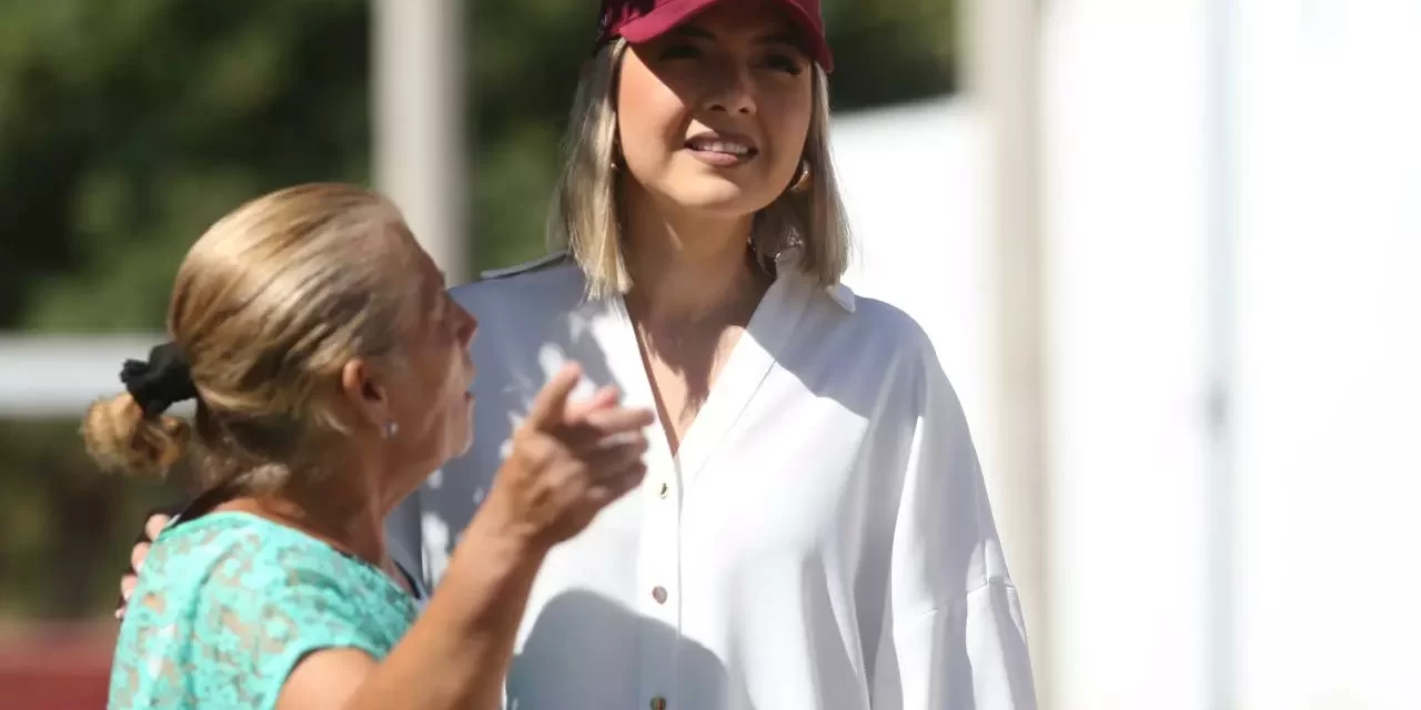 ESTRELLA PALACIOS ARRANCA EL PROGRAMA “CAMINO AL ANDAR” EN LA ZONA RURAL