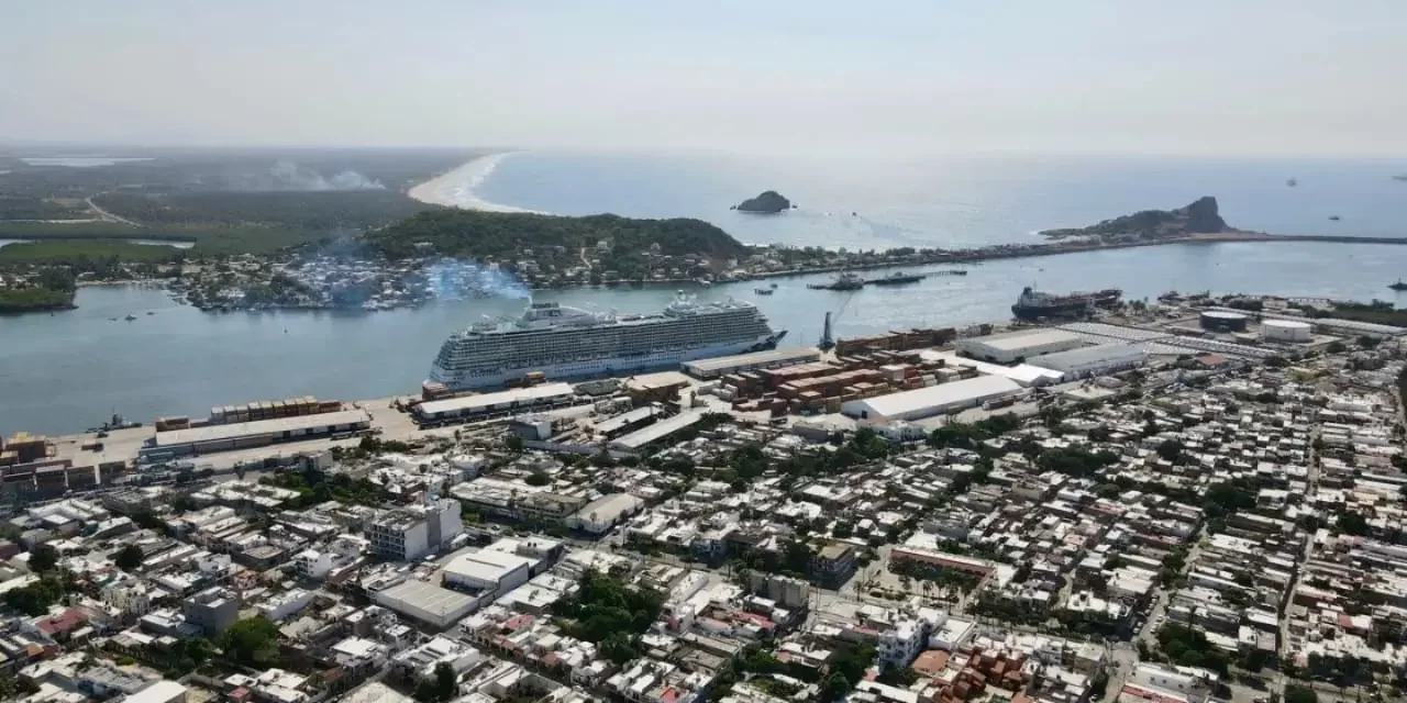 MAZATLÁN RECIBIÓ HOY EL CRUCERO TURÍSTICO 91 DEL AÑO