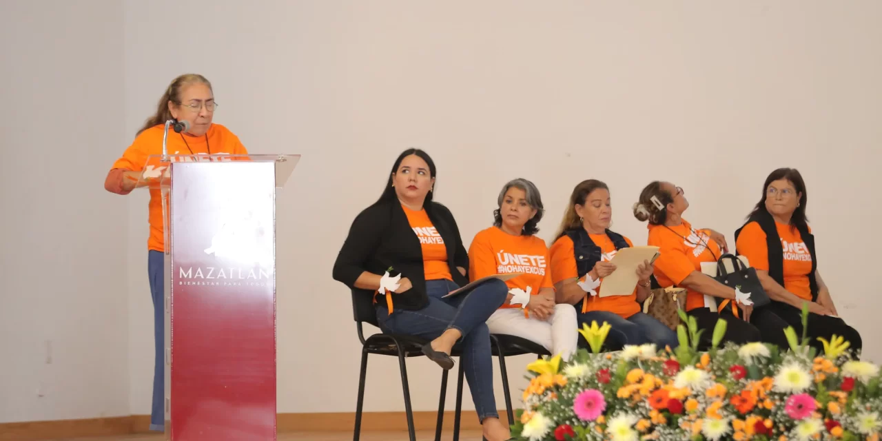 CON FORO DE MUJERES CONSTRUCTORAS DE PAZ, CONCLUYEN LOS 16 DÍAS DE ACTIVISMO DEL IMMUJER MAZATLÁN