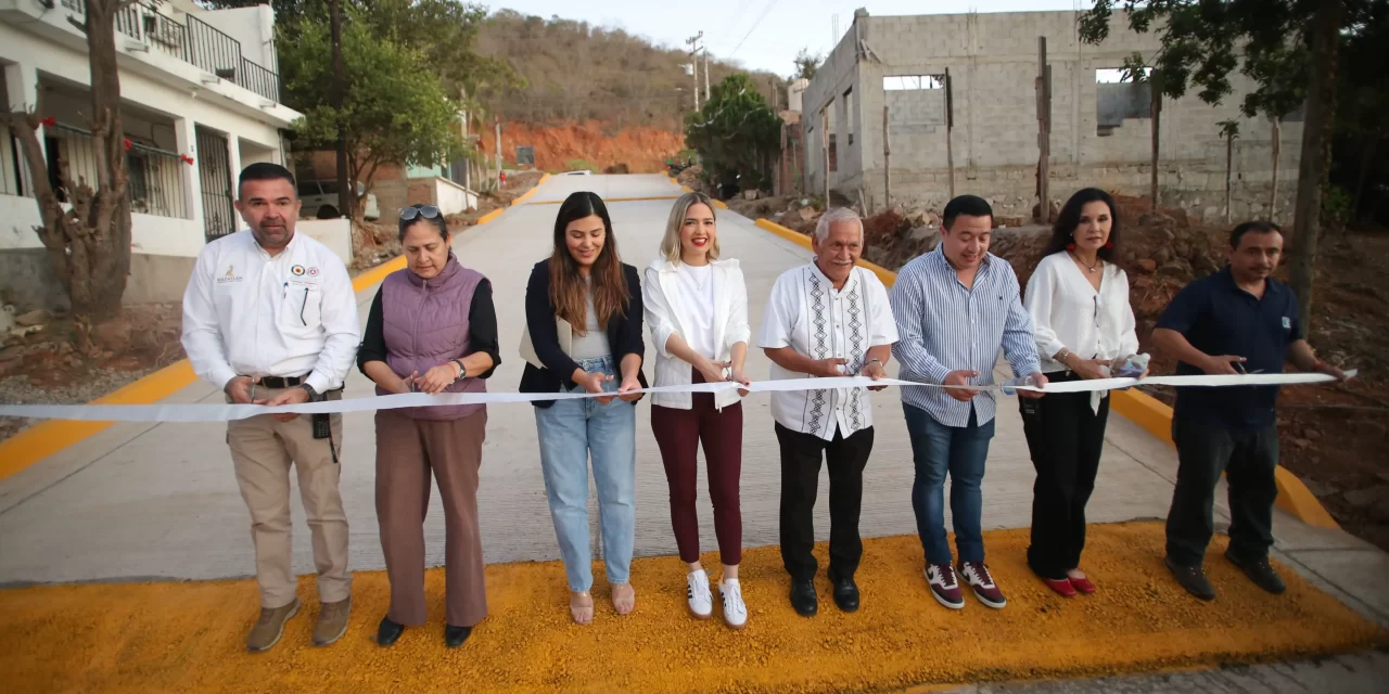 ¡DE ESTRENO! INAUGURA ESTRELLA PALACIOS OBRAS DE PAVIMENTACIÓN Y REHABILITACIÓN HIDROSANITARIA EN LA MAZATLÁN I Y DOÑA CHONITA