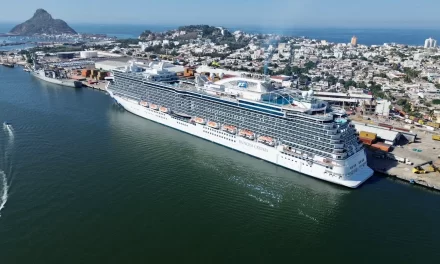 EL DISCOVERY PRINCESS LLEGÓ A MAZATLÁN CON 4,166 PASAJEROS