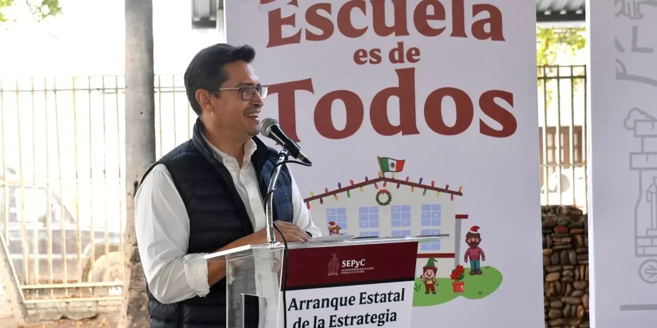 EN DICIEMBRE, LA ESCUELA ES DE TODOS. RESGUARDEMOS NUESTROS PLANTELES EN COMUNIDAD