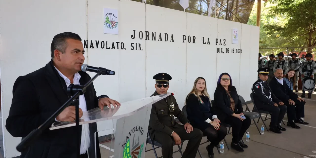 JORGE BOJÓRQUEZ IMPULSA SEGURIDAD EN NAVOLATO