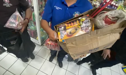 LLAMAN A PADRES DE FAMILIA A NO COMPRAR PIROTECNIA A SUS HIJOS DURANTE LAS FECHAS DECEMBRINAS EN ELOTA