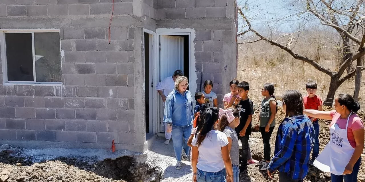 LOS PIES DE CASA DE DIF SINALOA, “UNA ESTRATEGIA PARA GARANTIZAR VIVIENDA DIGNA”