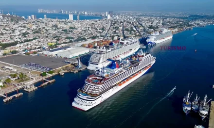 MAZATLÁN ESTÁ DE FIESTA POR LA VISITA DE TRES CRUCEROS TURÍSTICOS CON 13,446 PASAJEROS