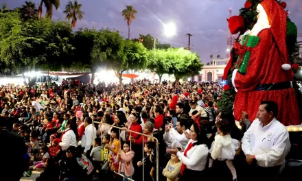 NAVOLATO CELEBRA LA MAGIA NAVIDEÑA CON UN FESTIVAL FAMILIAR INOLVIDABLE