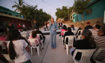 ¡OBRA LISTA! ENTREGA ESTRELLA PALACIOS PAVIMENTACIÓN EN LA MAZATLÁN II