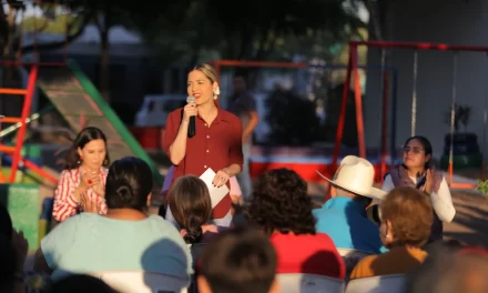 ¡QUÉ BONITO MAZATLÁN! INAUGURA ESTRELLA PALACIOS PARQUE RECREATIVO EN LOS MAGUEYES