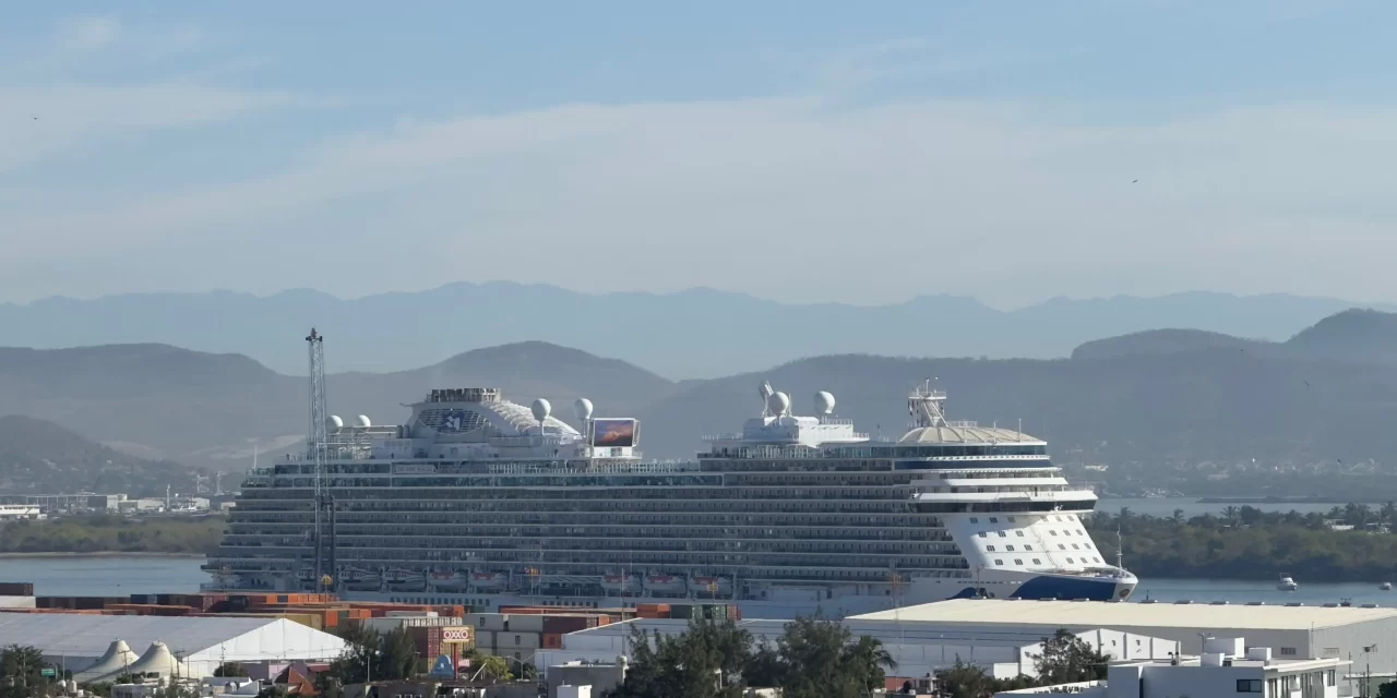 ARRIBA A MAZATLÁN CRUCERO DISCOVERY PRINCESS” POR TERCERA OCASIÓN EN LO QUE VA DE ENERO