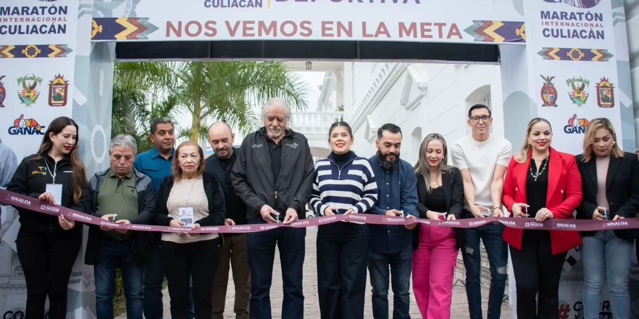 INAUGURAN LA EXPO DEPORTIVA DEL MARATÓN INTERNACIONAL CULIACÁN 2025