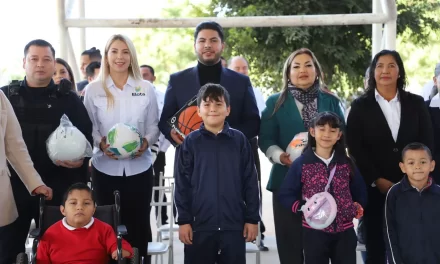 LLEVARÁN APOYOS A LA PRIMARIA EVA TRINIDAD AGUILAR SANABRIA