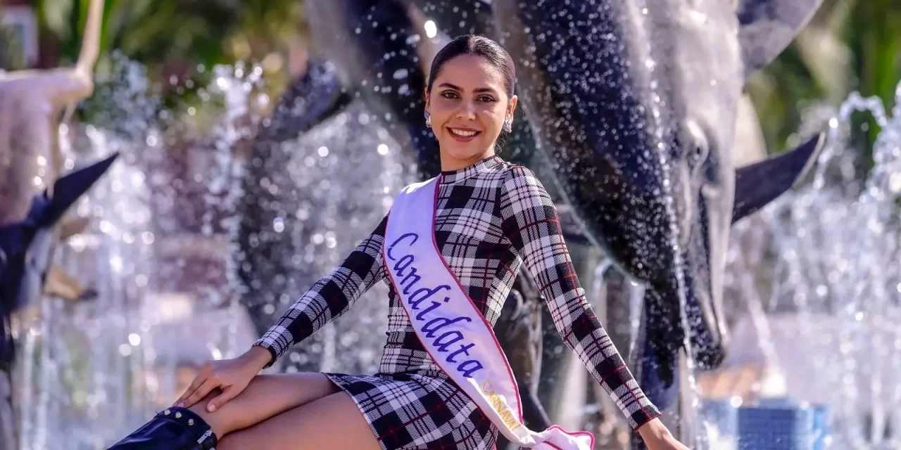 MELISSA CUEVAS QUIERE ALCANZAR EL SUEÑO DE GANAR LA CORONA DEL CARNAVAL DE MAZATLÁN