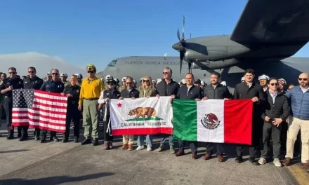 GOBERNADOR DE CALIFORNIA, GAVIN NEWSOM, AGRADECE A LA PRESIDENTA CLAUDIA SHEINBAUM APOYO ENVIADO A LOS ÁNGELES