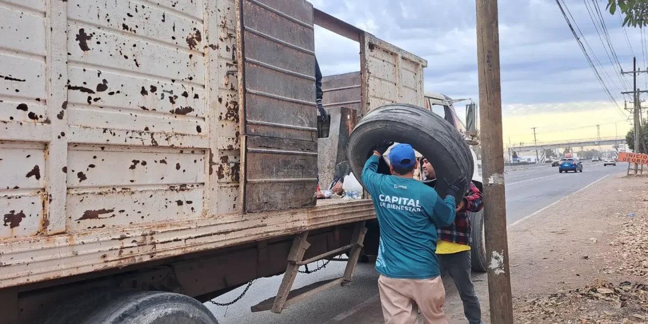 CAMPAÑA DE DESCACHARRIZACIÓN SIGUE SU CURSO Y LLEGA HASTA EL CAMPO EL DIEZ