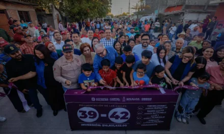 DIGNIFICANDO LA CALIDAD DE VIDA DE LA GENTE, OBRAS CON SENTIDO SOCIAL LLEGAN A CULIACANCITO