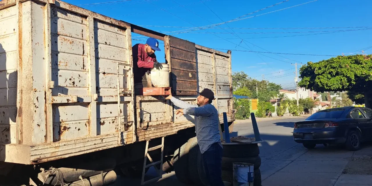 EXITOSA JORNADA DE DESCACHARRIZACIÓN EN LA COLONIA INDEPENDENCIA