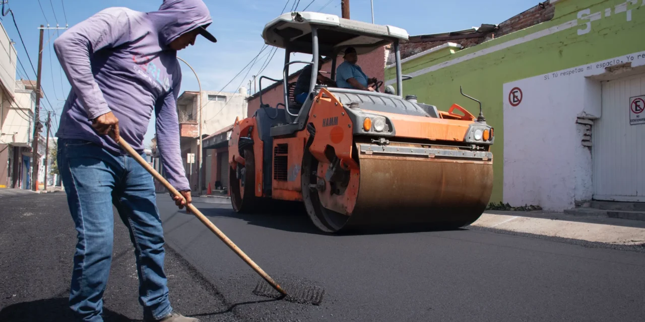 FINALIZA REENCARPETADO EN LA CALLE DONATO GUERRA, Y SE INICIA EN RODOLFO G. ROBLES