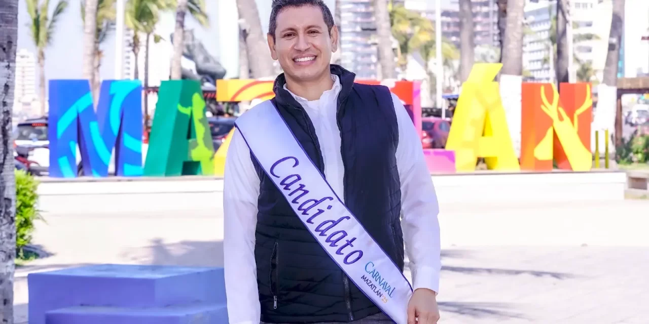 INVITO A LA JUVENTUD A PARTICIPAR EN EL CARNAVAL DE MAZATLÁN: ROBERTO CASTRO, CANDIDATO A REY DE LA ALEGRÍA