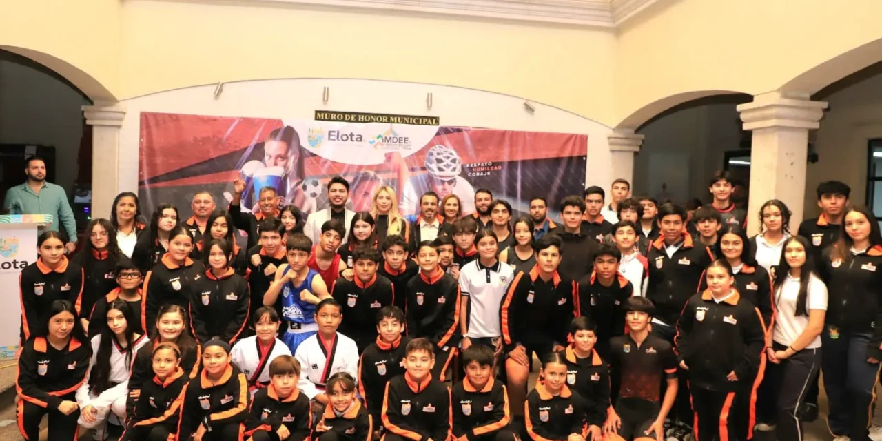 MUY MOTIVADOS, PARTEN DEPORTISTAS ELOTENSES A LA ETAPA ESTATAL DE LOS JUEGOS NACIONALES CONADE 2025