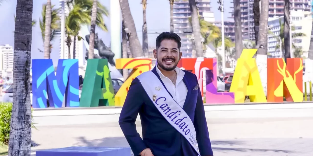 QUIERO GANAR PARA SER PROMOTOR TURÍSTICO DE MAZATLÁN: SERGIO OSUNA, CANDIDATO A REY DE LA ALEGRÍA