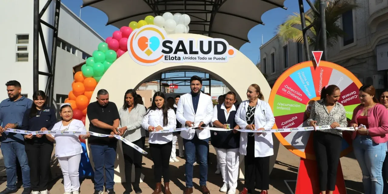 REALIZAN CON ÉXITO LA PRIMERA FERIA DE LA SALUD DEL 2025 EN ELOTA