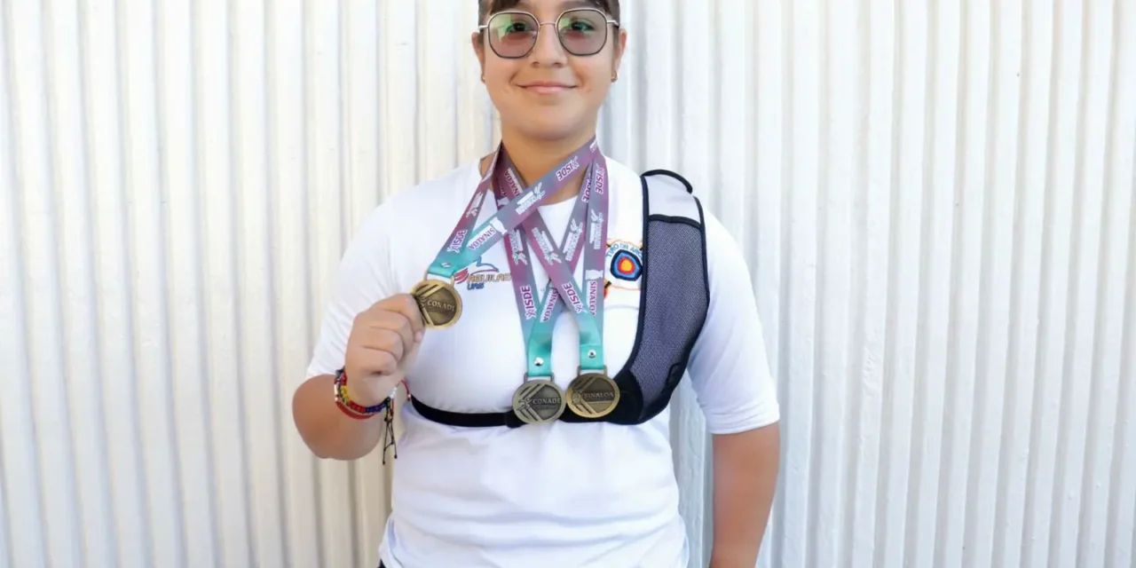 ALISON ROMERO, DE LA ACADEMIA DE TIRO CON ARCO DE LA UAS, LOGRÓ POR SEGUNDO AÑO CONSECUTIVO SU CLASIFICACIÓN A LOS JUEGOS NACIONALES CONADE