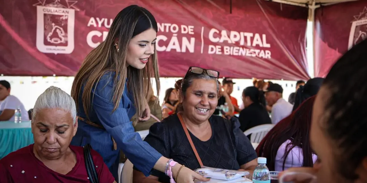 A TRAVÉS DE ALAJIBUA, MÁS DE 350 PERSONAS RECIBEN ALIMENTO CALIENTE A LAS AFUERAS DEL NUEVO HOSPITAL GENERAL DE CULIACÁN