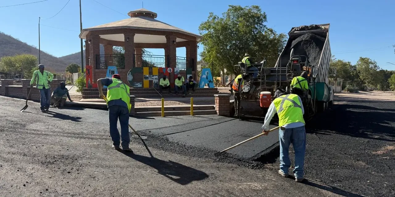 CIERRA CON ÉXITO EL REENCARPETADO EN LA CHILLA Y CONTINÚAN MÁS OBRAS EN CULIACÁN