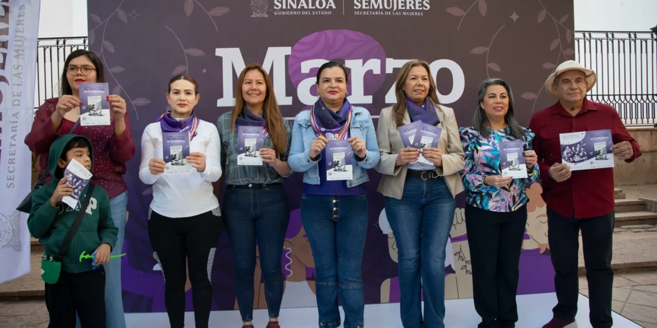 CULIACÁN CONMEMORA EL DÍA INTERNACIONAL DE LA MUJER CON LA ENTREGA DE CARTILLAS DE DERECHOS