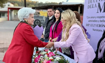 ¡DE MUJER A MUJER! DIPUTADA VERÓNICA AVILÉS ROCHÍN RECONOCE TRABAJO Y LEGADO DE MUJERES EN SURUTATO